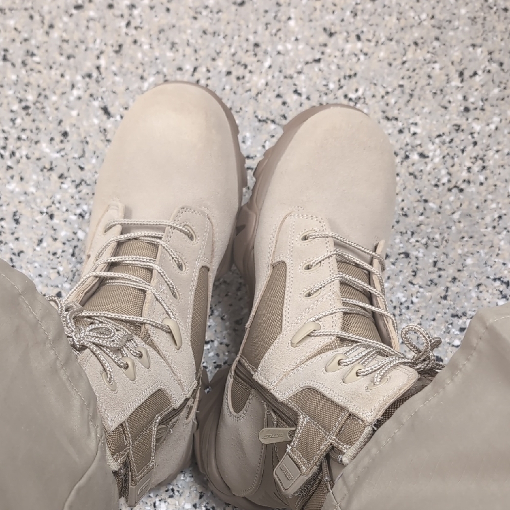 Bates Men's Beige Tactical Boots 10 In Women